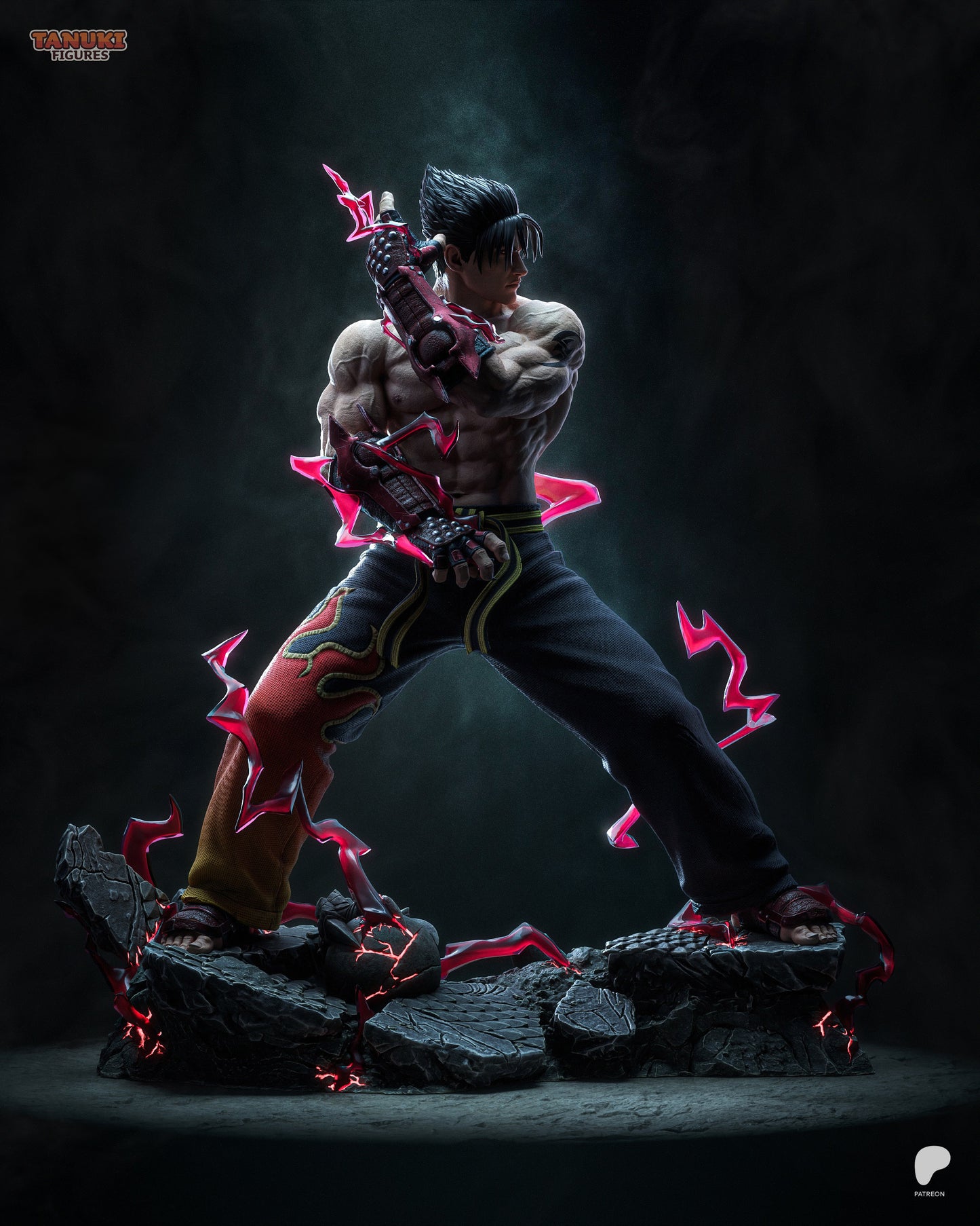 Devil Fist Warrior | Handcrafted Figure