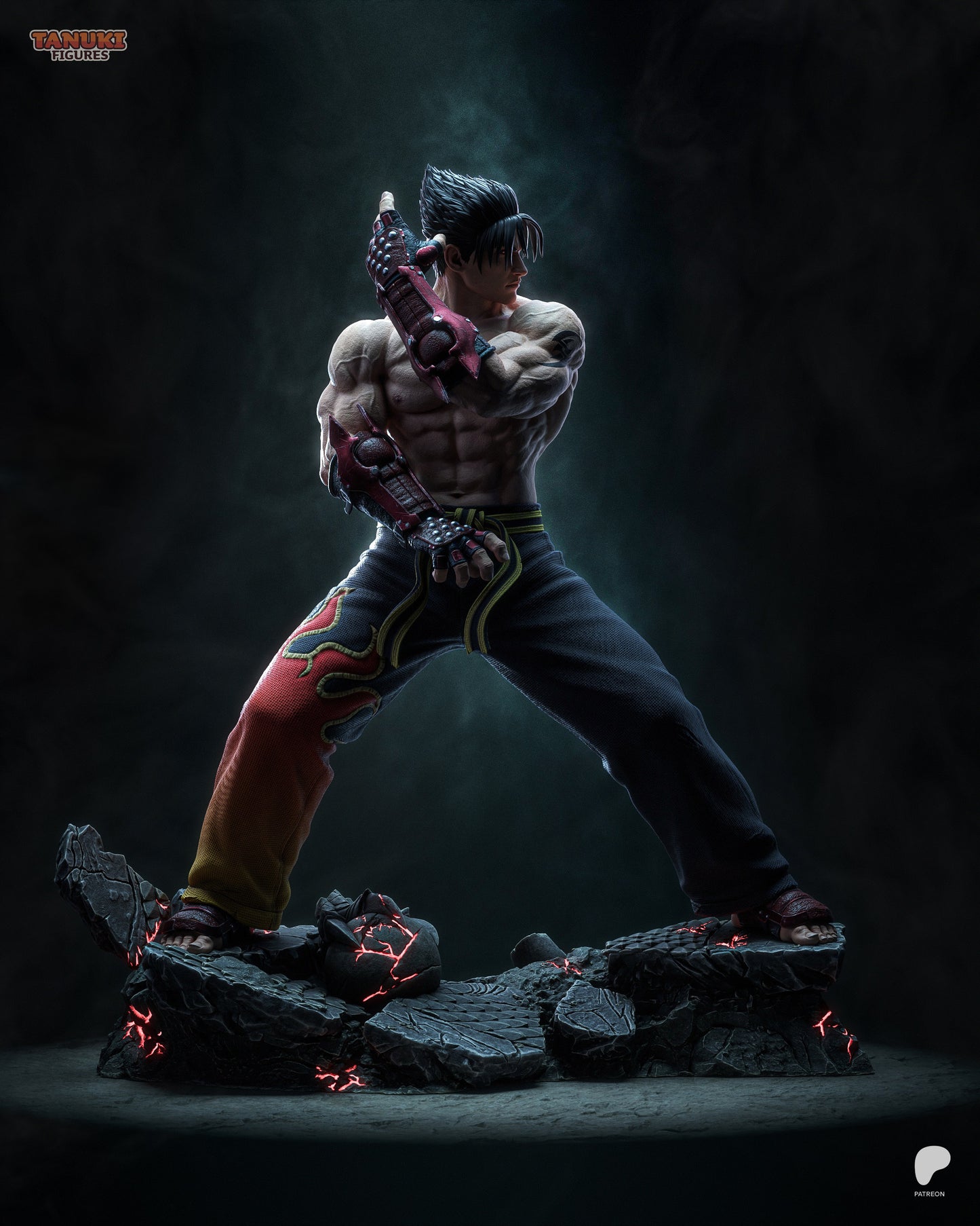 Devil Fist Warrior | Handcrafted Figure