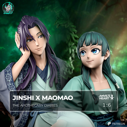 Jinshi x Maomao | The Apothecary Diaries | Handcrafted Figure