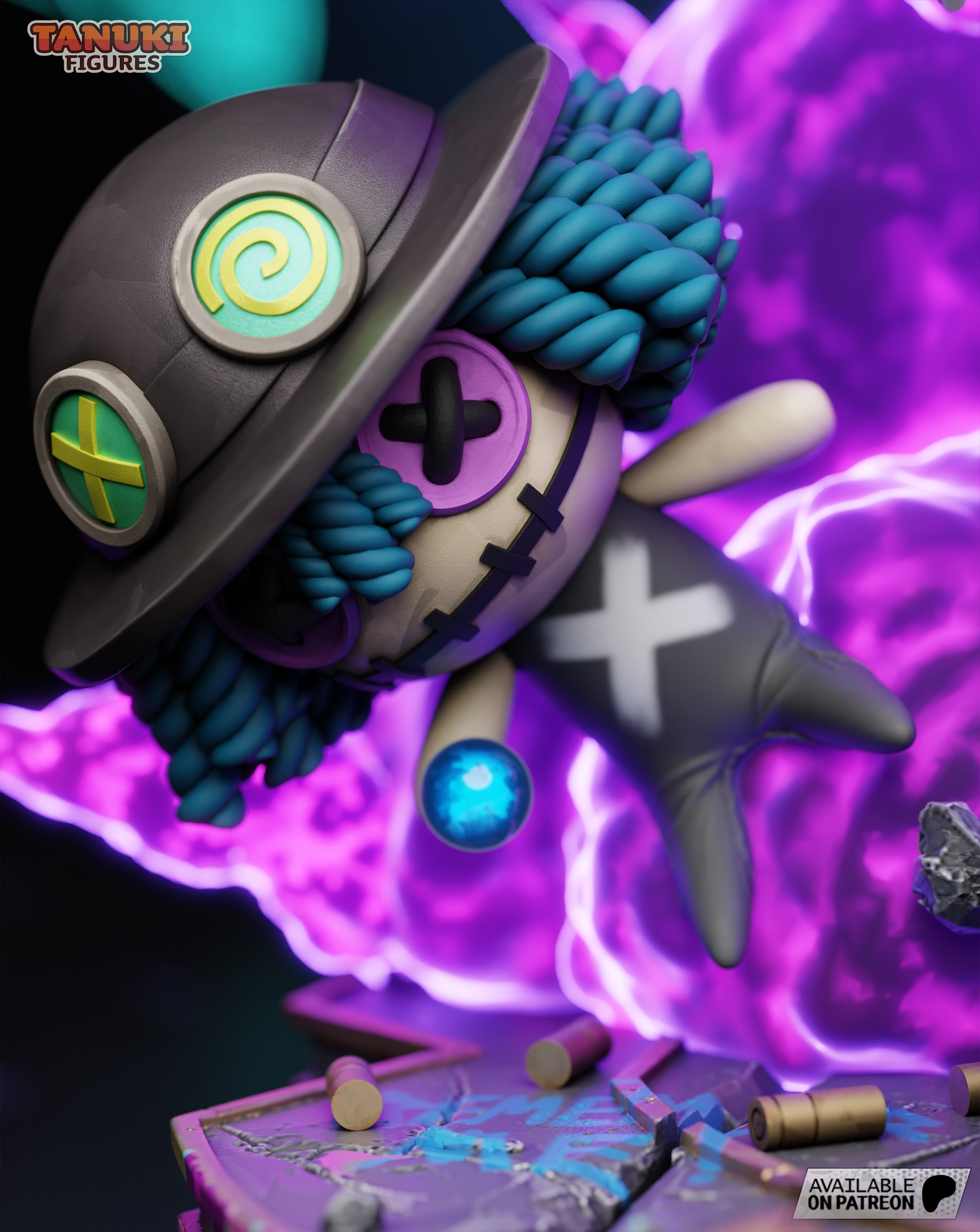 Jinx | League of Legends | Handcrafted Figure