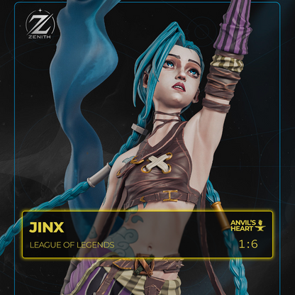 Blue-Haired Gunner | Handcrafted Figure