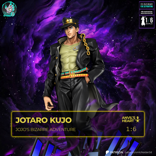 Jotaro Kujo | Jojo's Bizarre Adventure | Handcrafted Figure