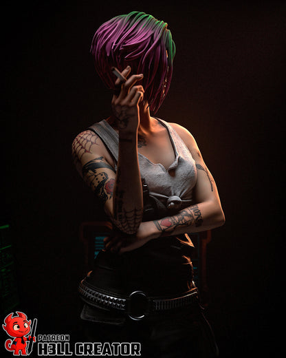 Judy Álvarez | Cyberpunk 2077 | Handcrafted Figure