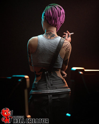 Judy Álvarez | Cyberpunk 2077 | Handcrafted Figure