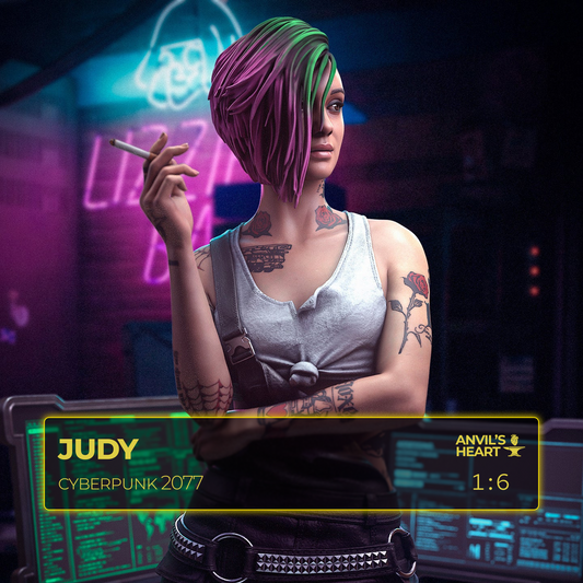 Judy Álvarez | Cyberpunk 2077 | Handcrafted Figure