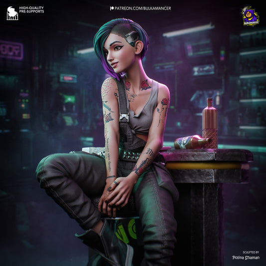 Judy | Cyberpunk 2077 | Handcrafted Figure
