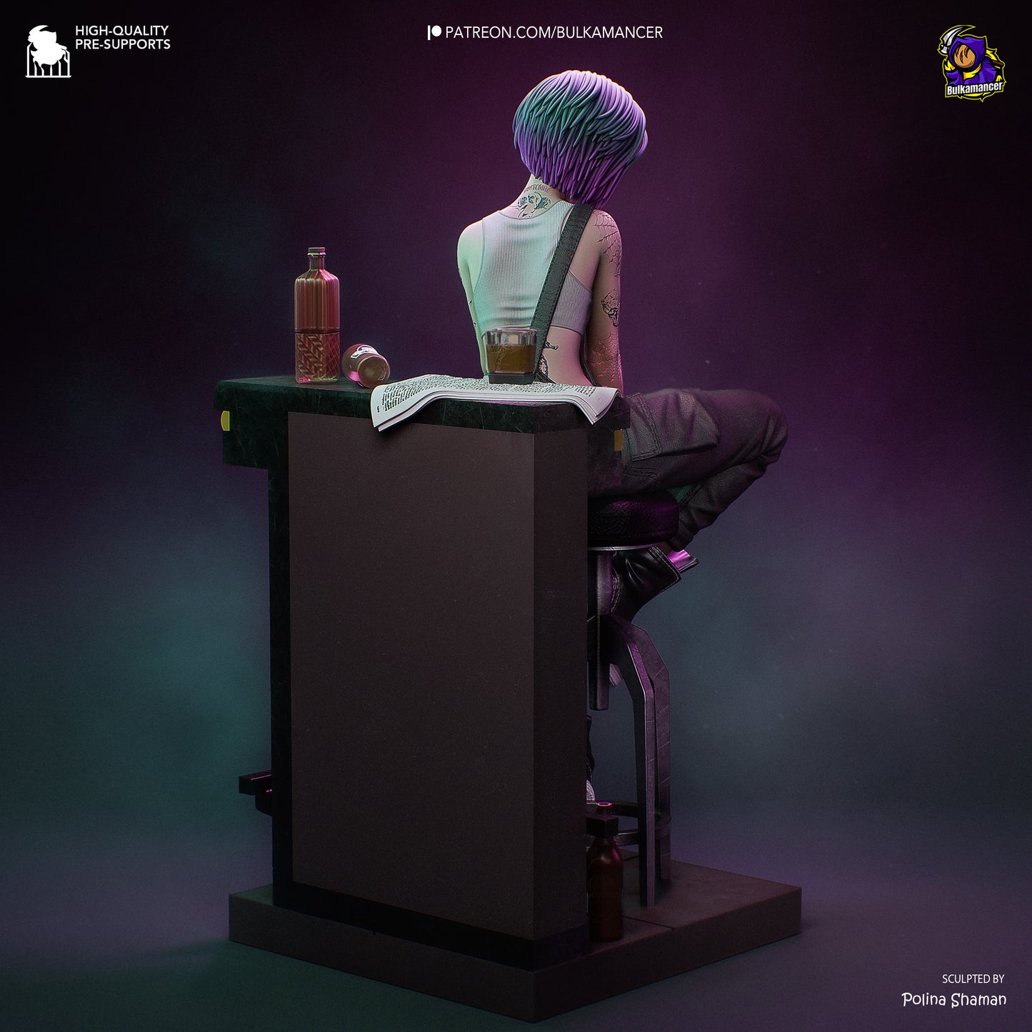 Judy | Cyberpunk 2077 | Handcrafted Figure