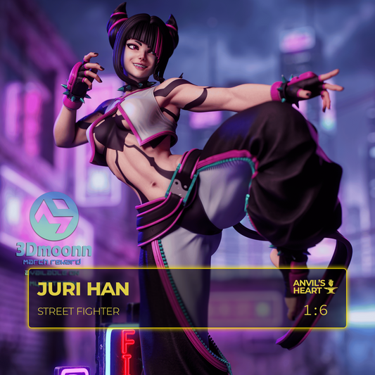 Juri Han | Street Fighter | Handcrafted Figure