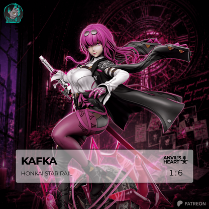 Kafka | Honkai Star Rail | Handcrafted Figure