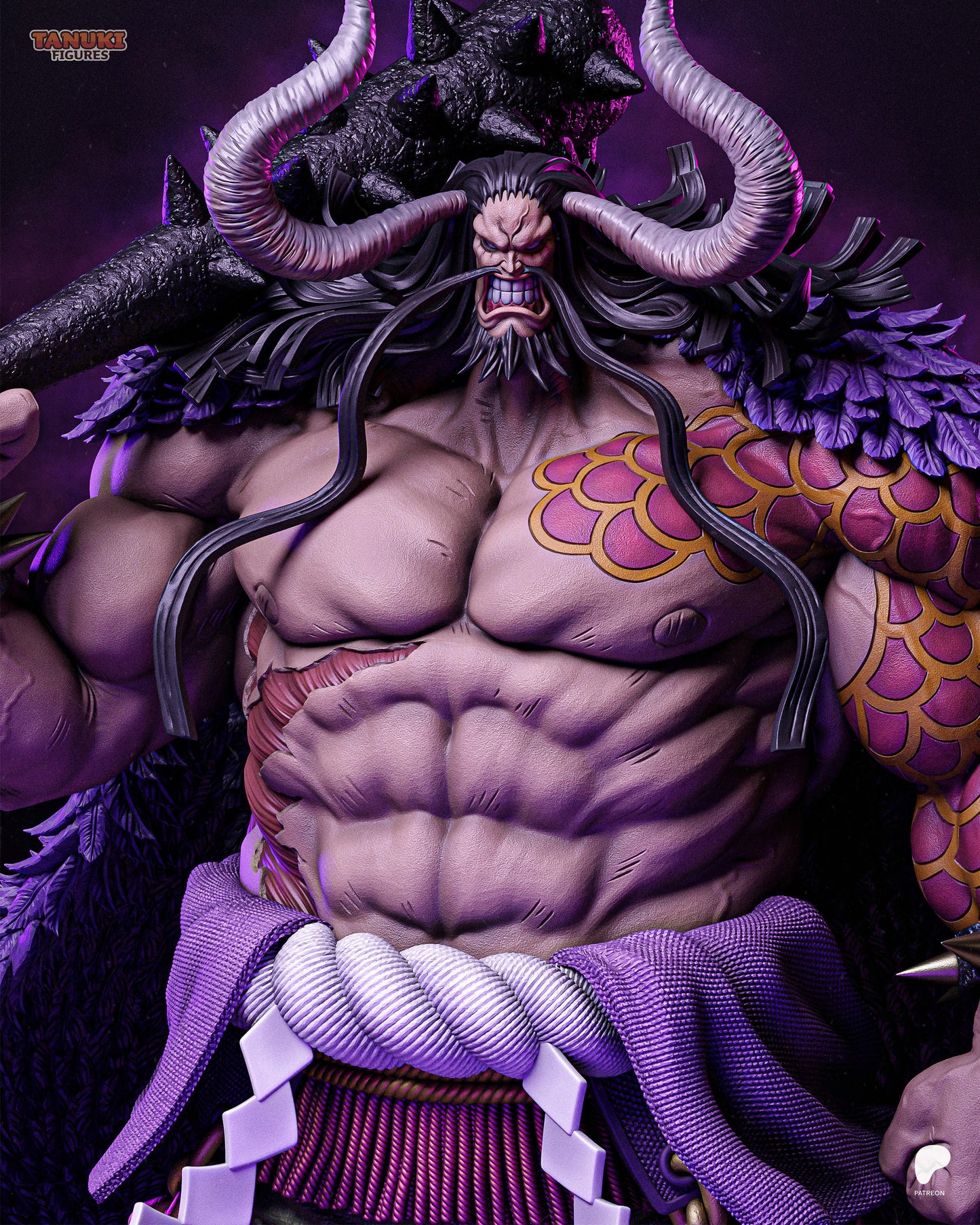 Oni King Warrior | Handcrafted Figure