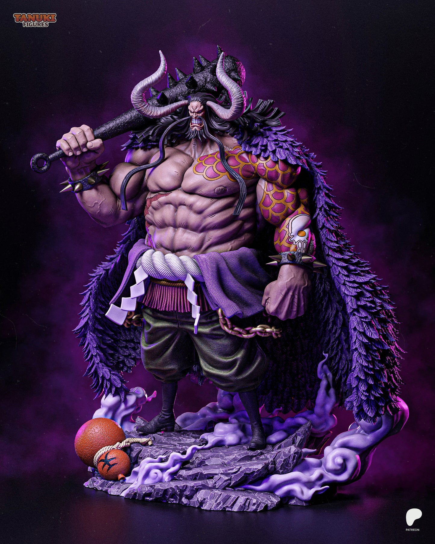 Oni King Warrior | Handcrafted Figure