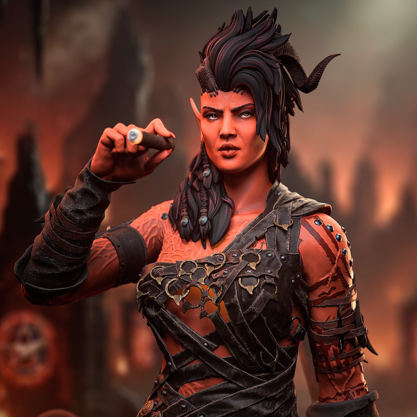 Karlach | Baldur's Gate 3 | Handcrafted Figure