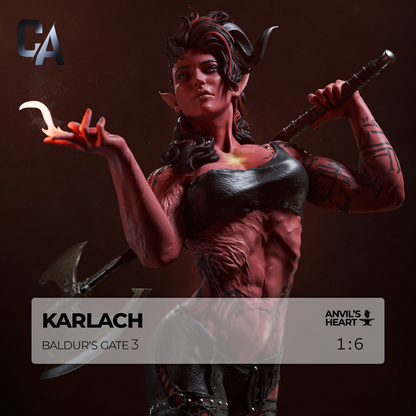 Karlach | Baldur’s Gate 3 | Handcrafted Figure