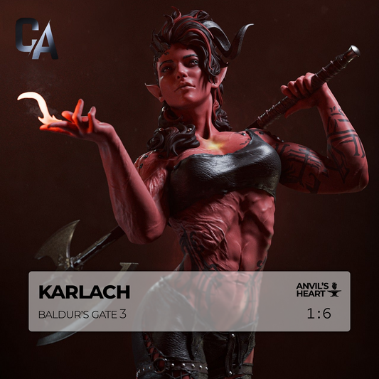 Karlach | Baldur’s Gate 3 | Handcrafted Figure