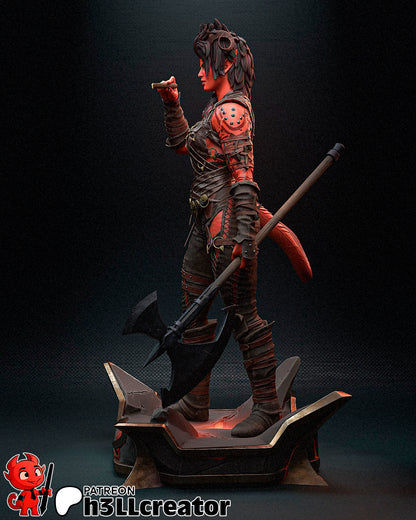 Karlach | Baldur's Gate 3 | Handcrafted Figure