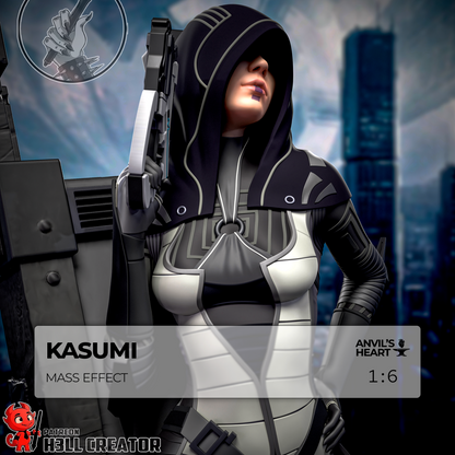 Kasumi | Mass Effect | Handcrafted Figure