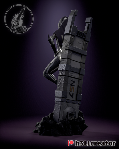 Kasumi | Mass Effect | Handcrafted Figure