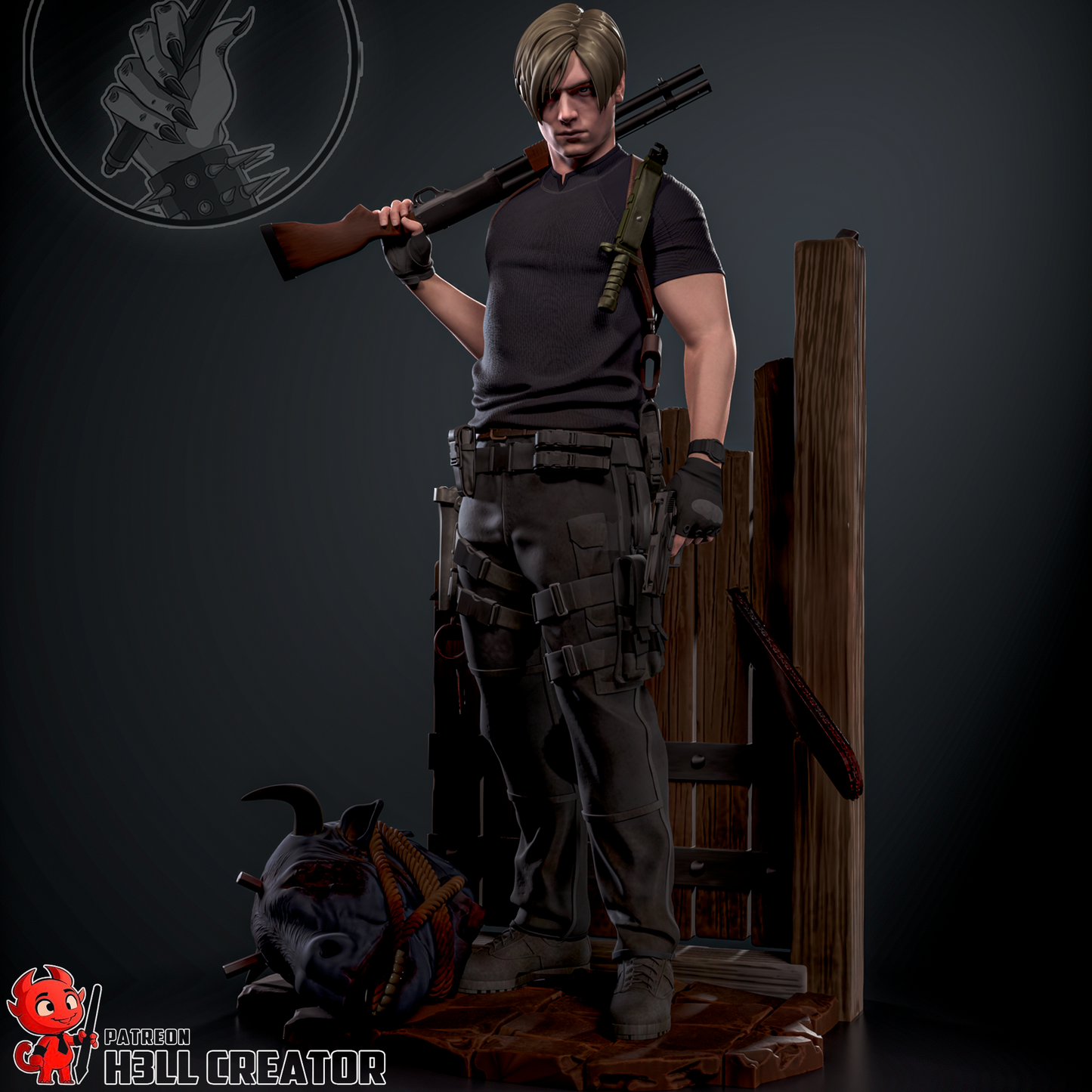 Kennedy | Handcrafted Figure