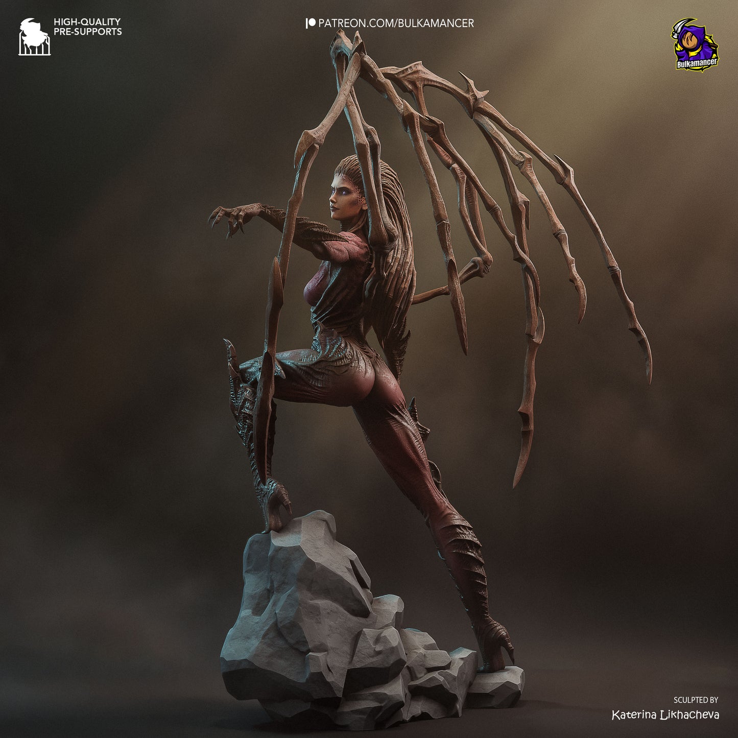 Kerrigan | Starcraft | Handcrafted Figure