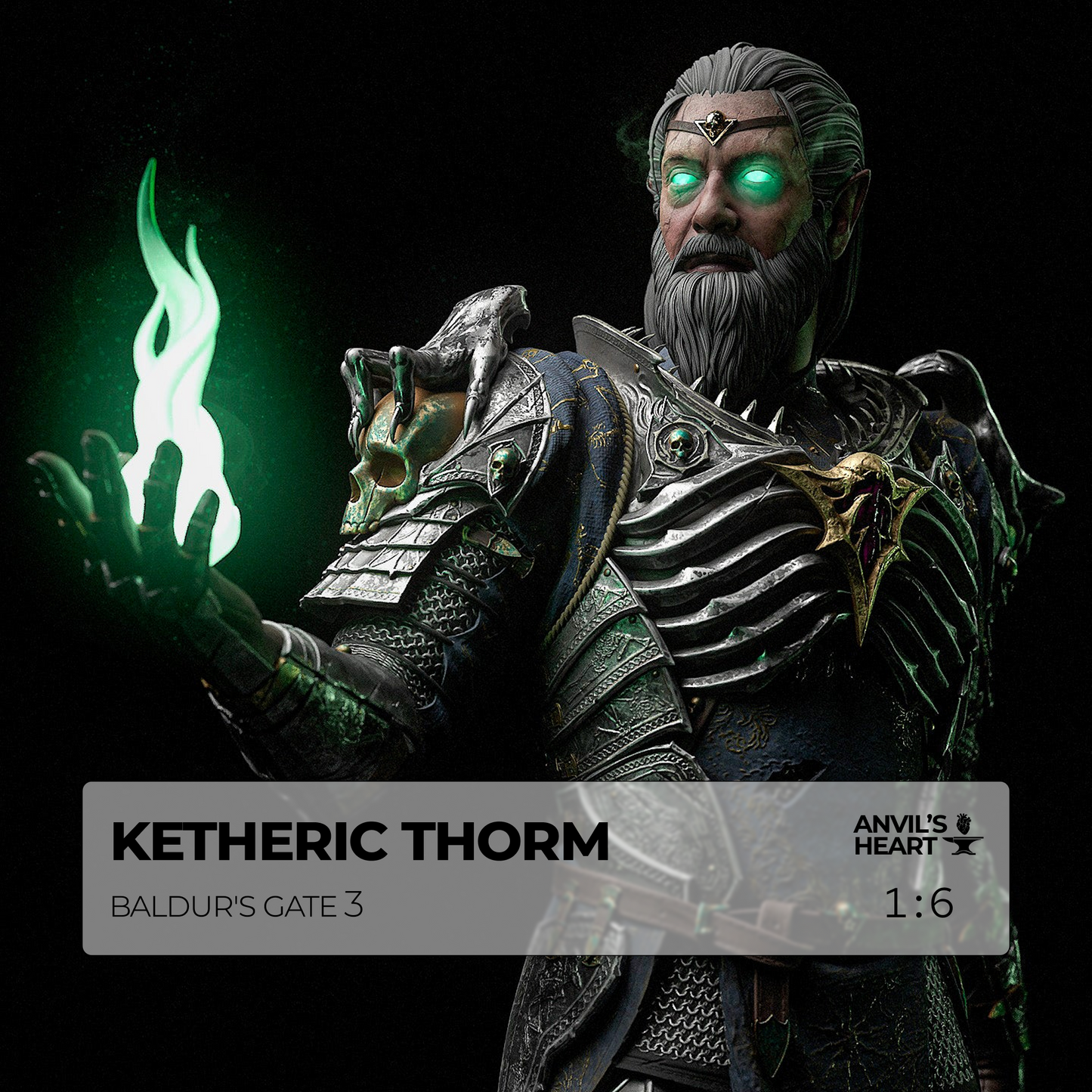 Ketheric Thorm | Baldur's Gate 3 | Handcrafted Figure