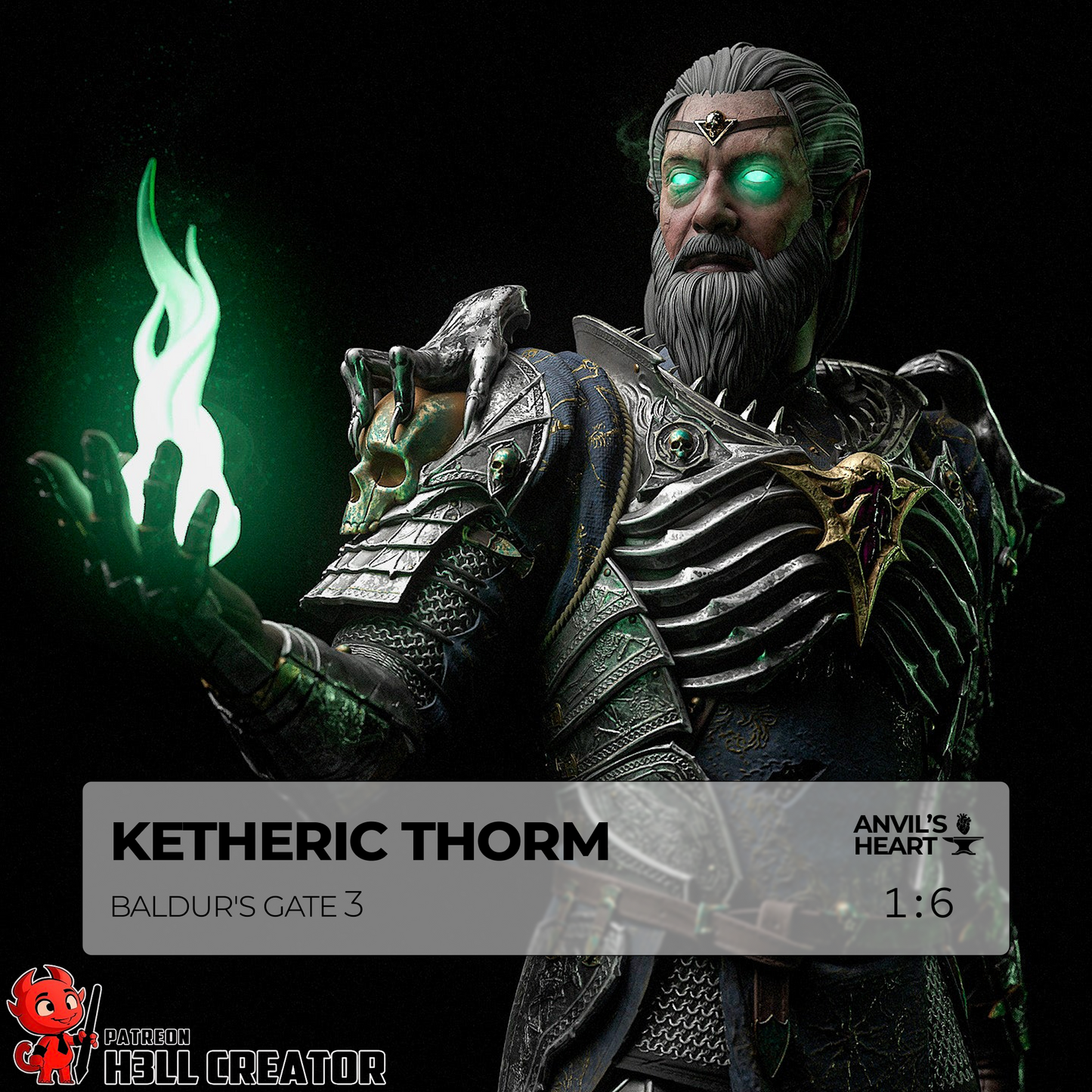 Undead High General | Handcrafted Figure