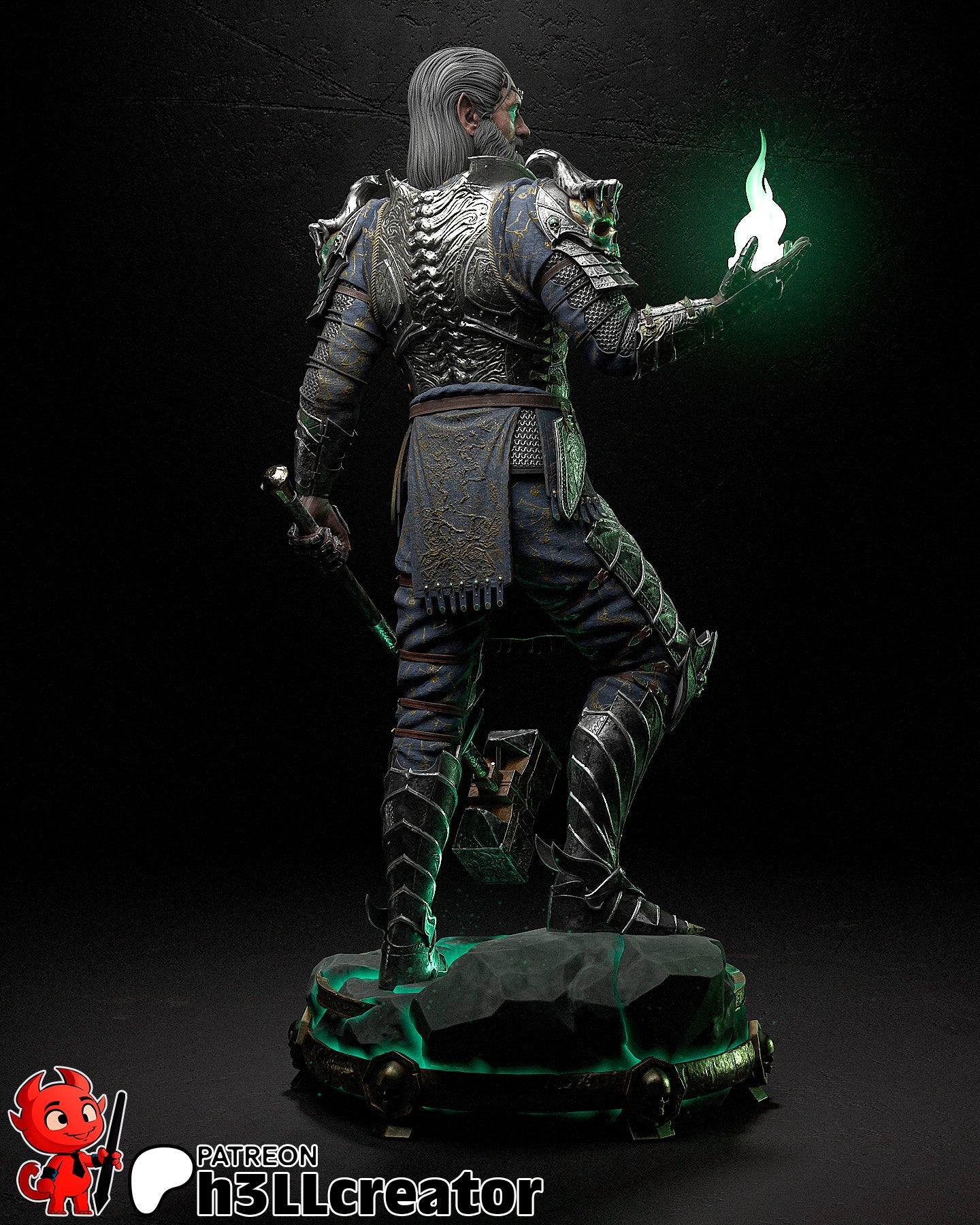 Ketheric Thorm | Baldur's Gate 3 | Handcrafted Figure