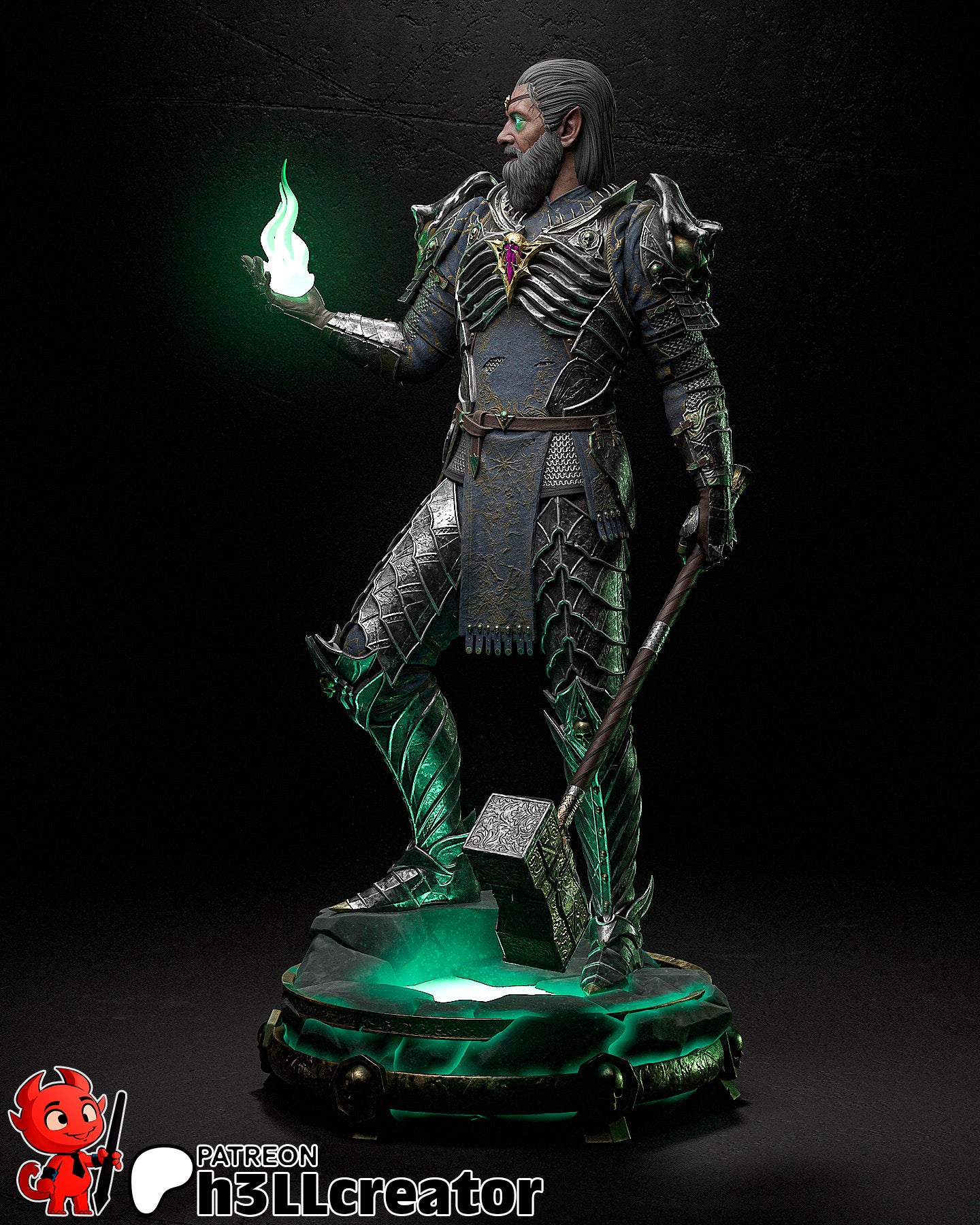 Ketheric Thorm | Baldur's Gate 3 | Handcrafted Figure