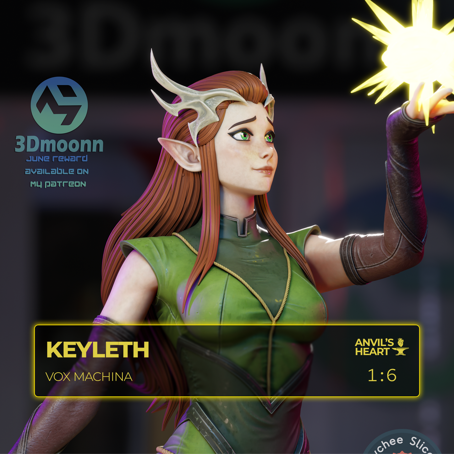 Keyleth | Vox Machina | Handcrafted Figure