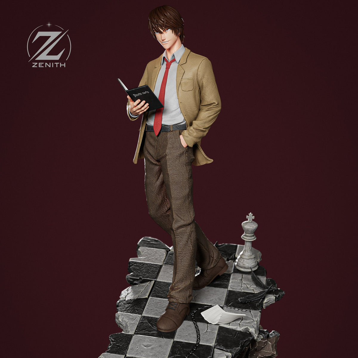 Notebook Genius | Handcrafted Figure