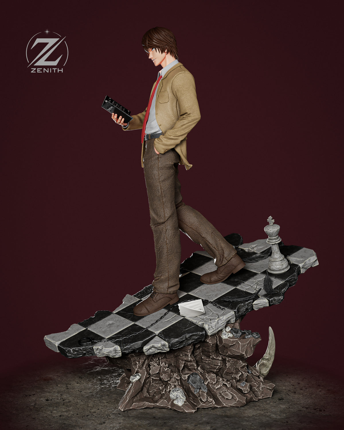 Notebook Genius | Handcrafted Figure