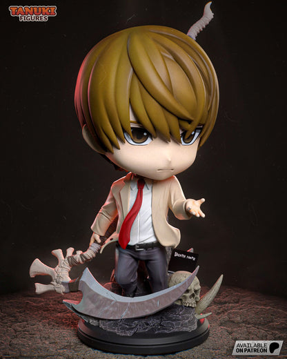 Chibi Light Yagami | Death Note | Handcrafted Figure