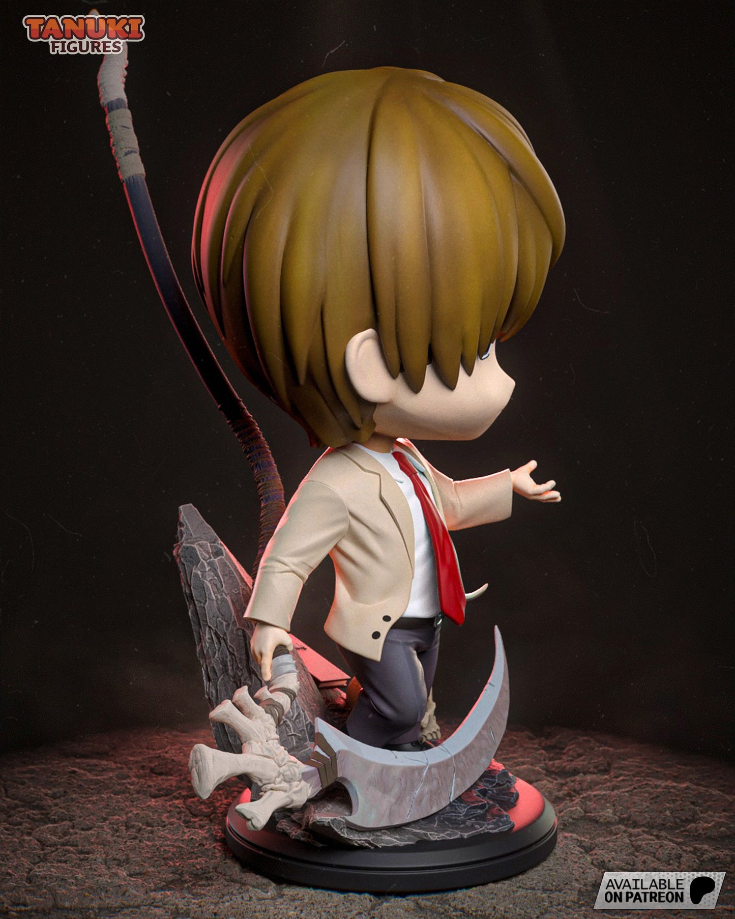 Chibi Light Yagami | Death Note | Handcrafted Figure
