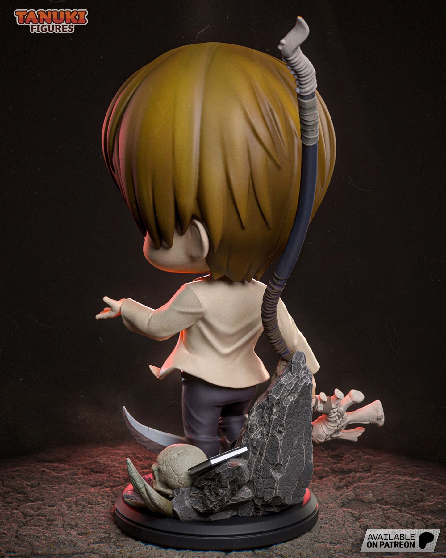 Chibi Light Yagami | Death Note | Handcrafted Figure