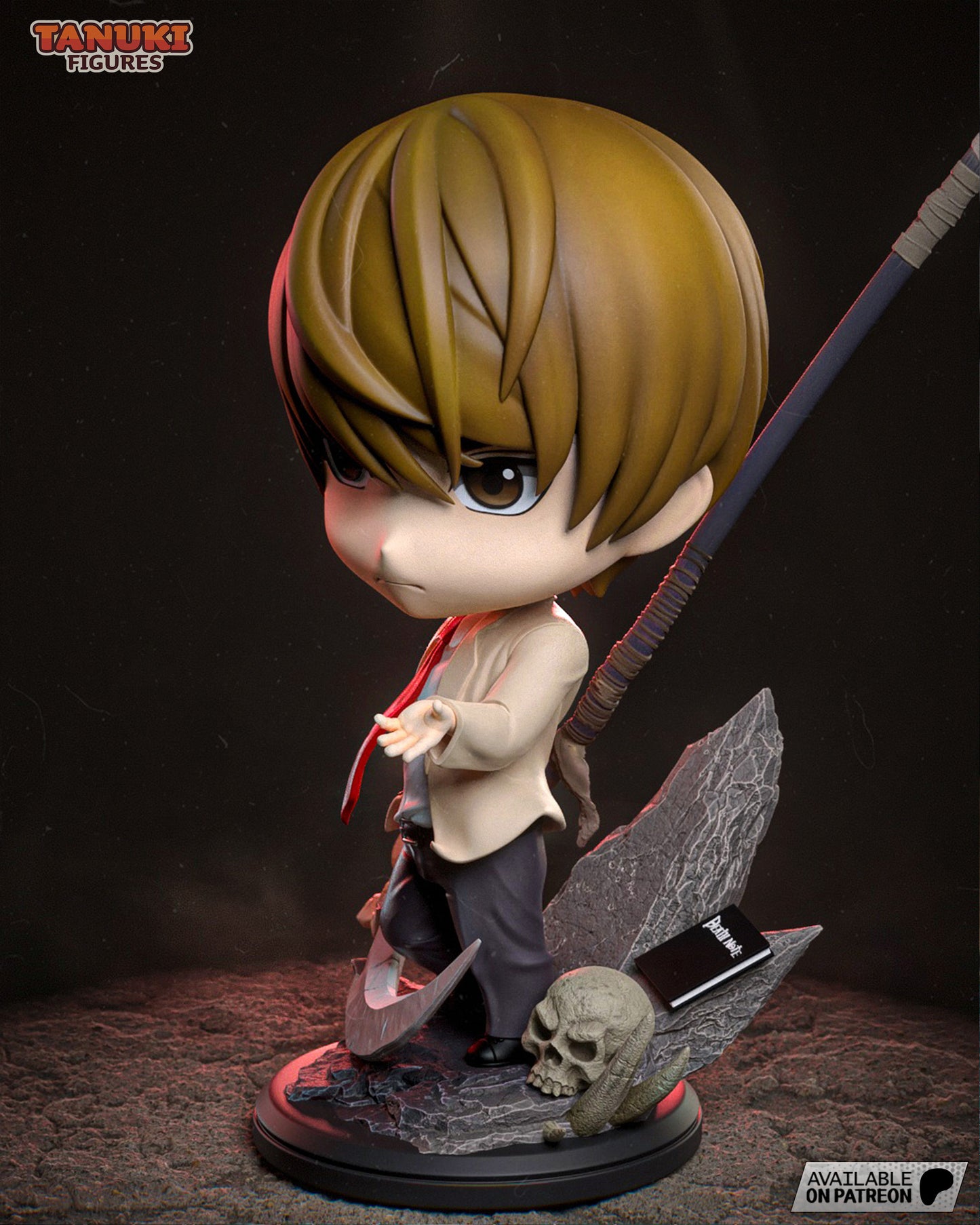 Chibi Light Yagami | Death Note | Handcrafted Figure