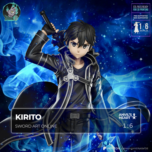 Kirito | Sword Art Online | Handcrafted Figure
