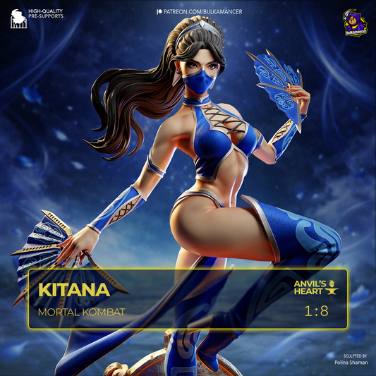 Kitana | Mortal Kombat | Handcrafted Figure