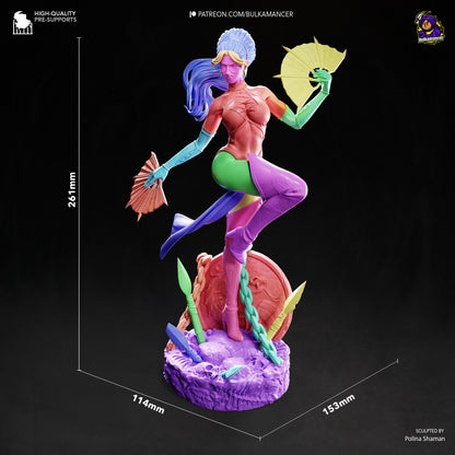 Kitana | Mortal Kombat | Handcrafted Figure