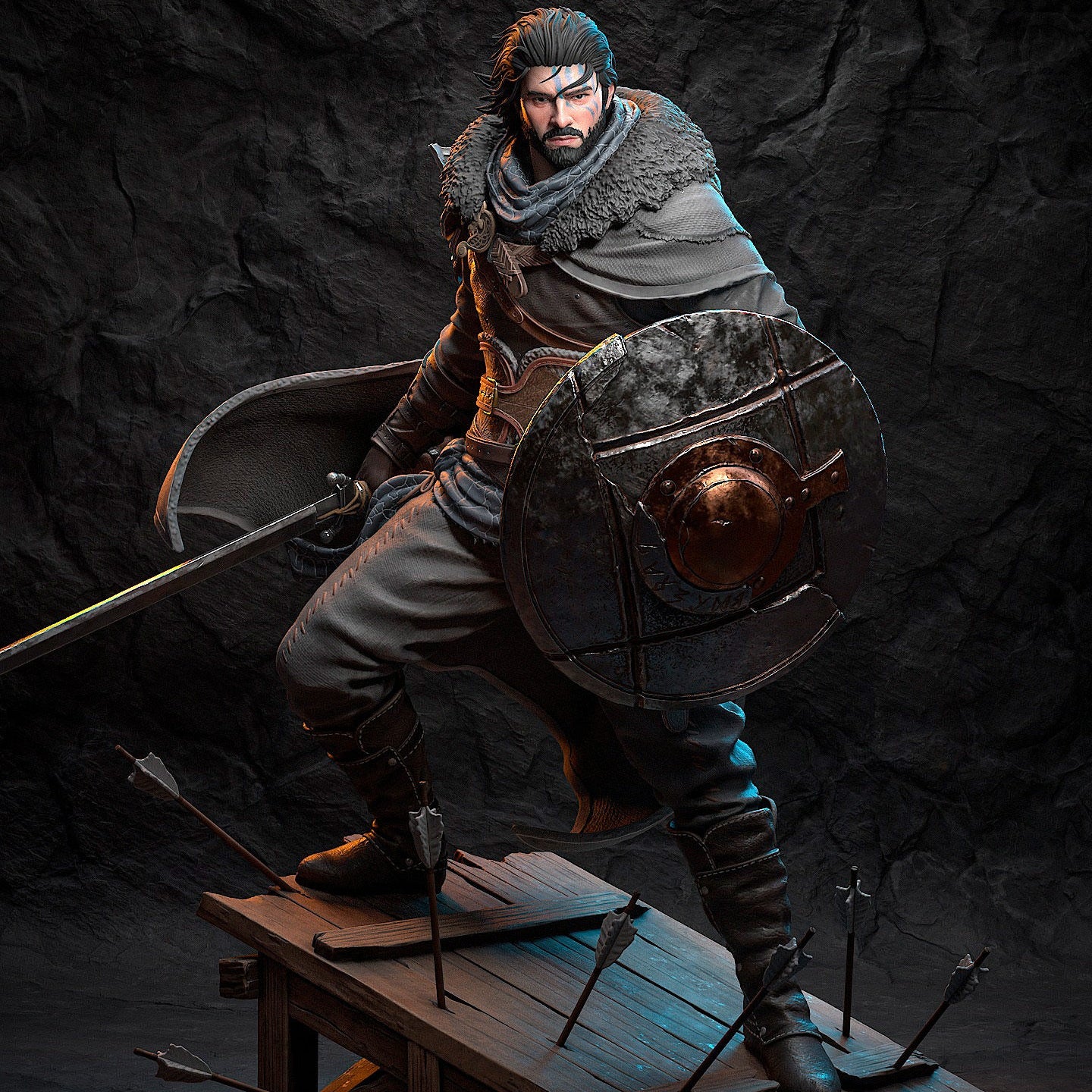 Kliff | Crimson Desert | Handcrafted Figure