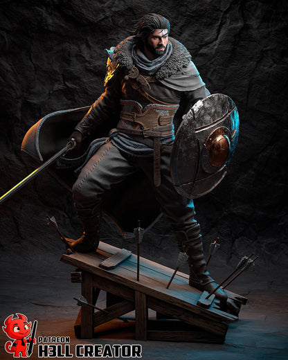 Kliff | Crimson Desert | Handcrafted Figure