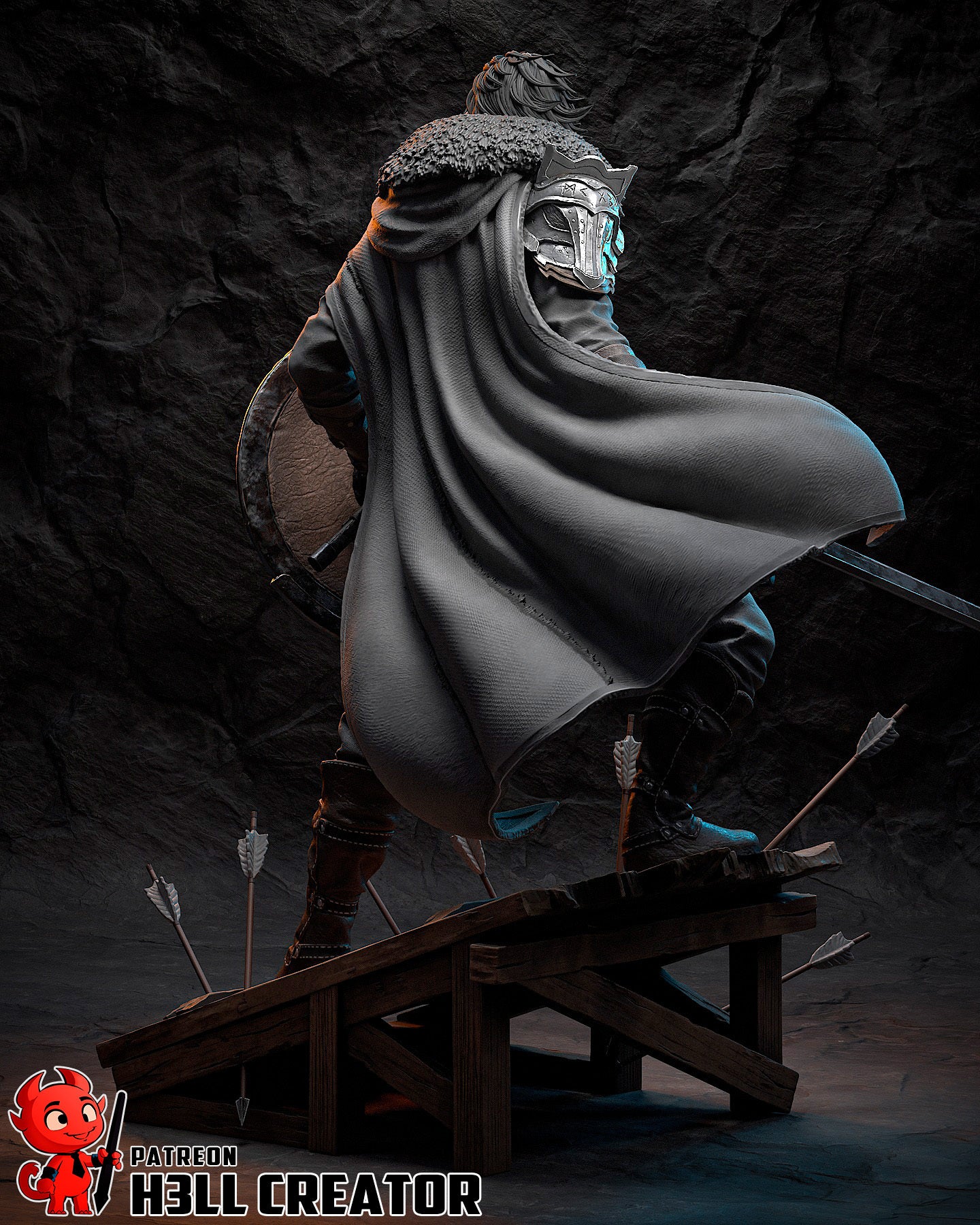 Kliff | Crimson Desert | Handcrafted Figure