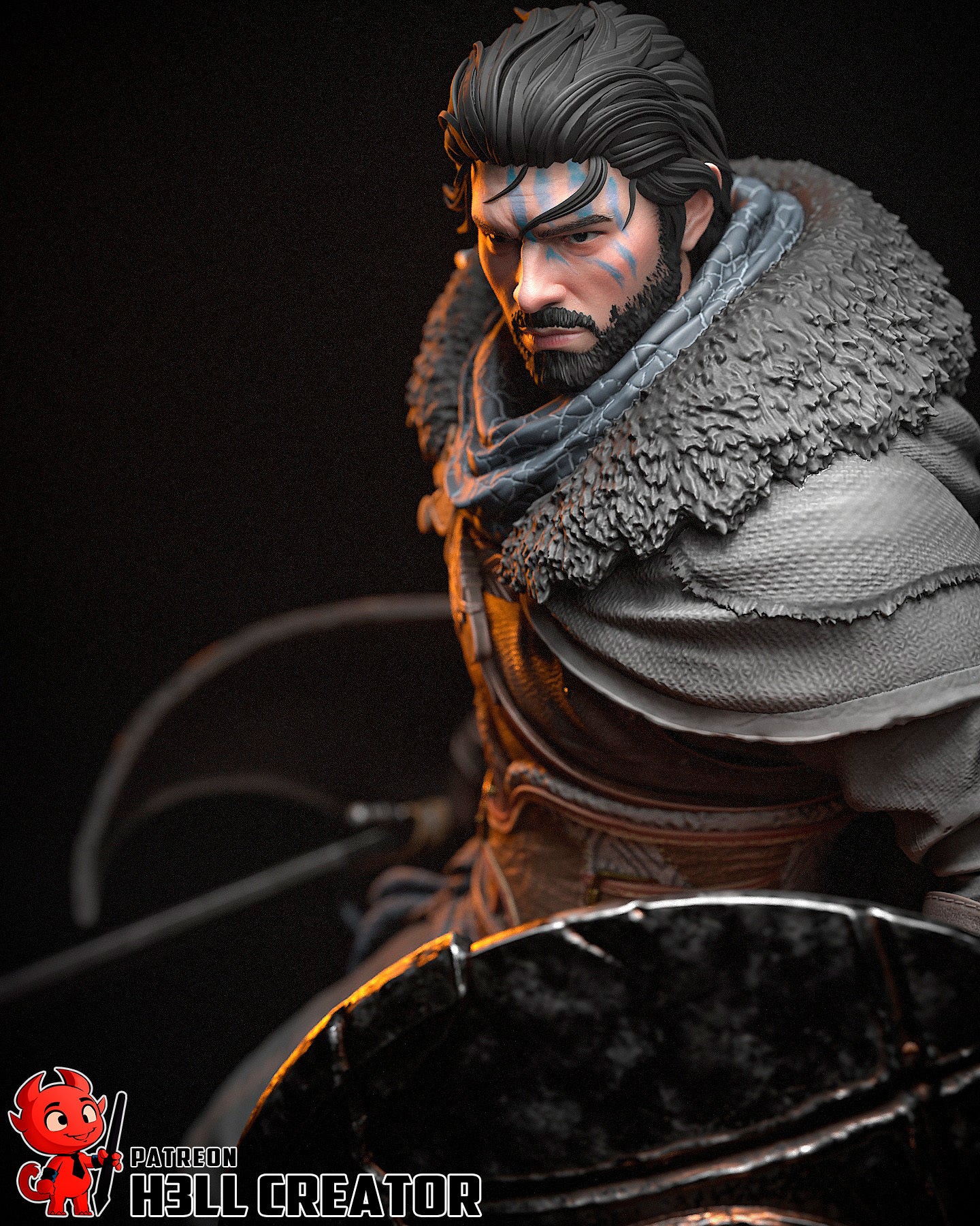 Kliff | Crimson Desert | Handcrafted Figure