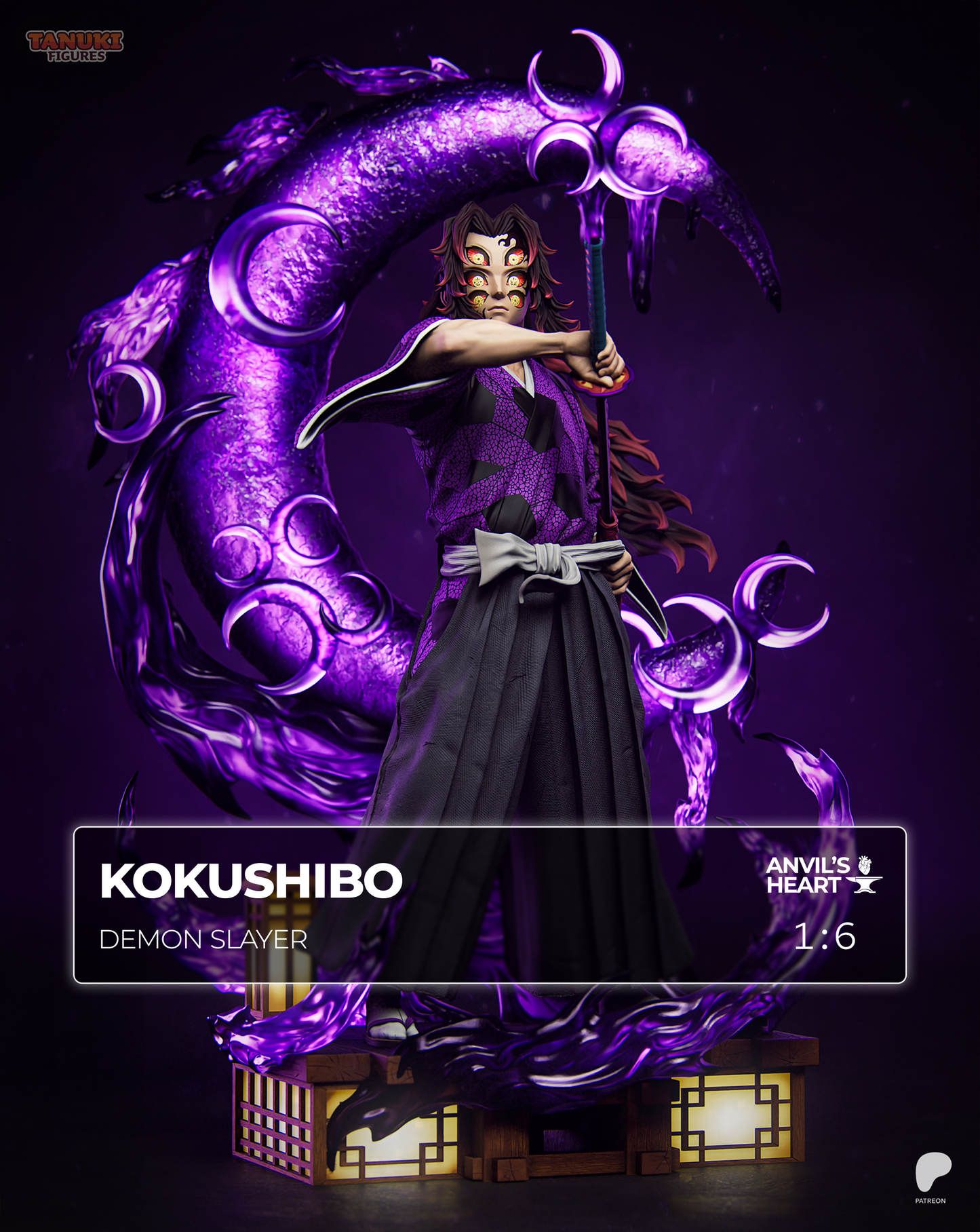 Kokushibo | Demon Slayer | Handcrafted Figure