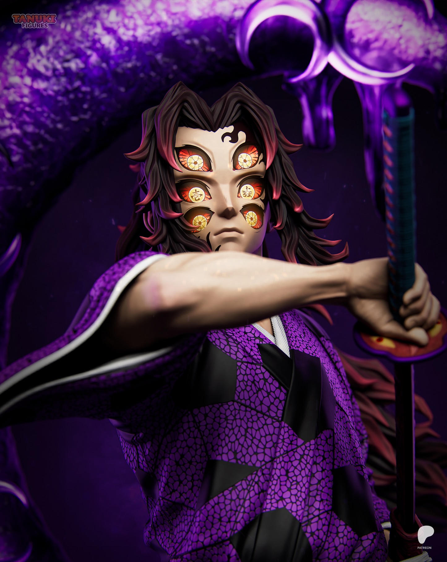 Kokushibo | Demon Slayer | Handcrafted Figure