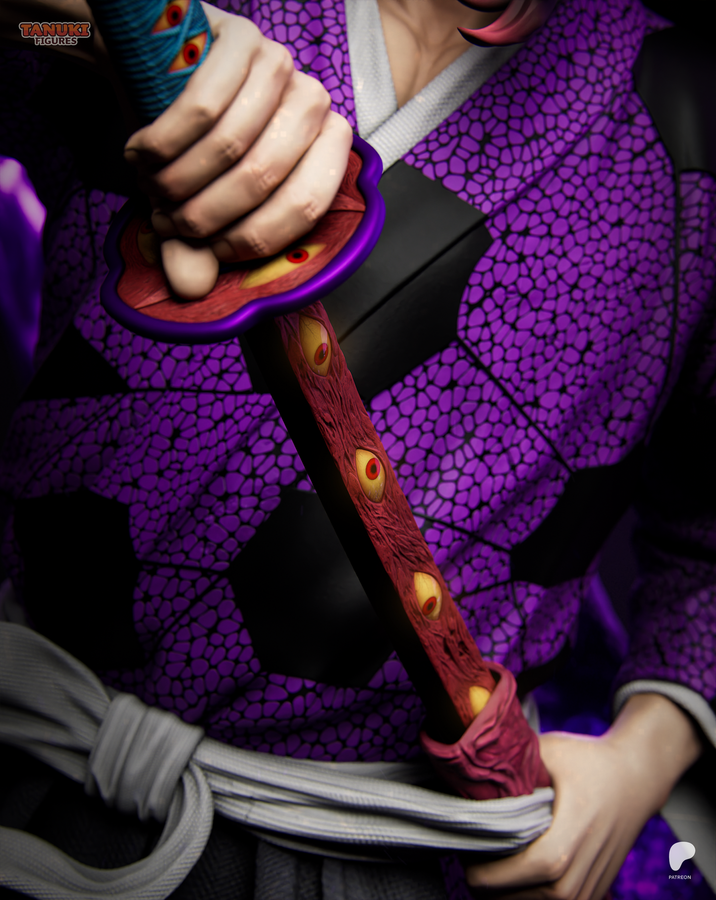 Kokushibo | Demon Slayer | Handcrafted Figure