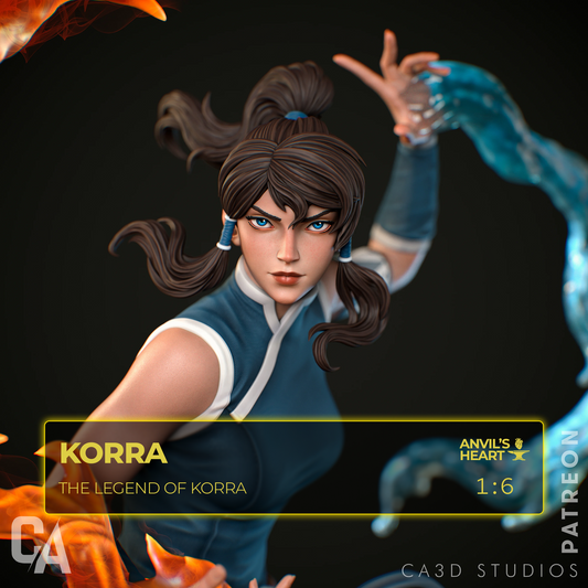 Water Avatar | Handcrafted Figure