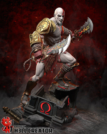Kratos | God of War | Handcrafted Figure