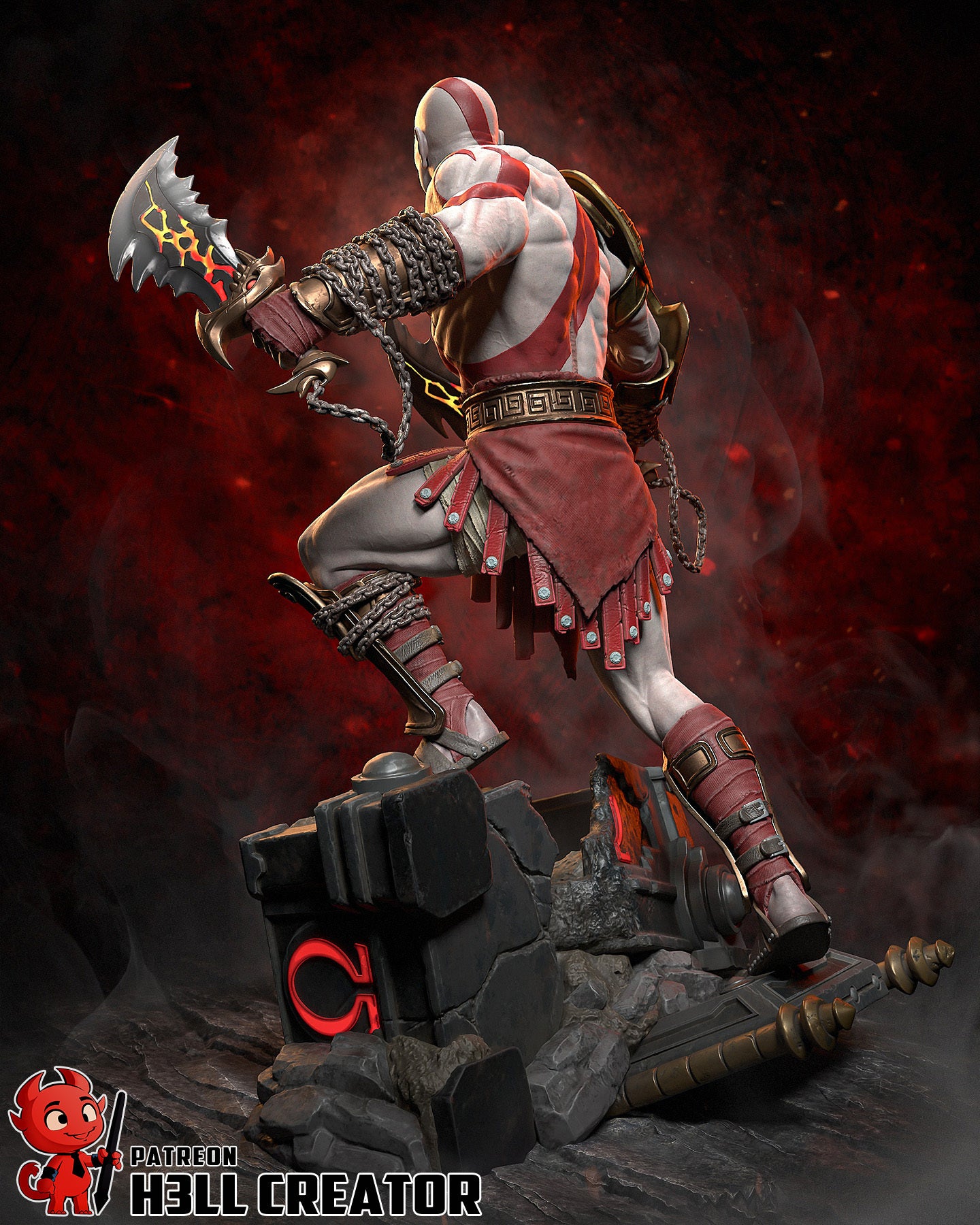 Kratos | God of War | Handcrafted Figure