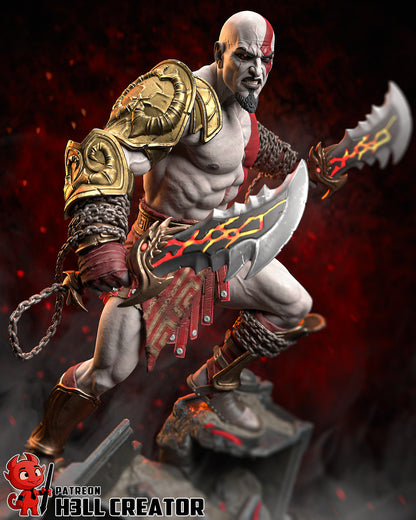 Kratos | God of War | Handcrafted Figure