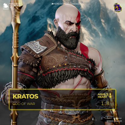 Kratos | God of War | Handcrafted Figure