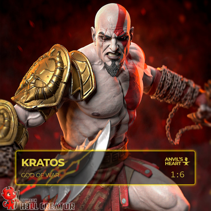 Kratos | God of War | Handcrafted Figure